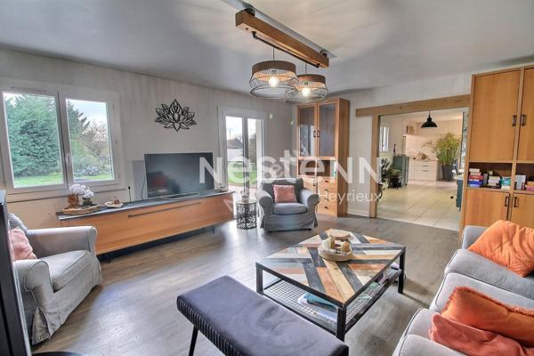 DIEMOZ - Maison plain pied 5 pièce(s) 100.30m2 sur parcelle de 1600m² - DPE : C