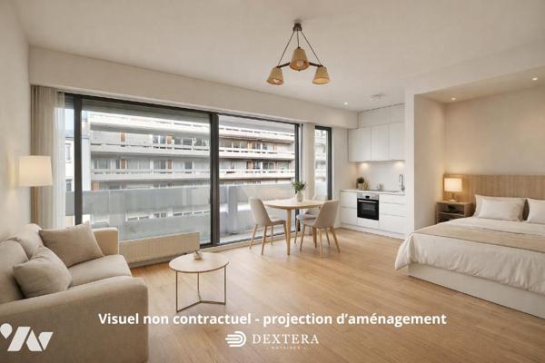 Paris 11e Bastille-Popincourt - Studio 29 m² avec balcon - 4ème étage