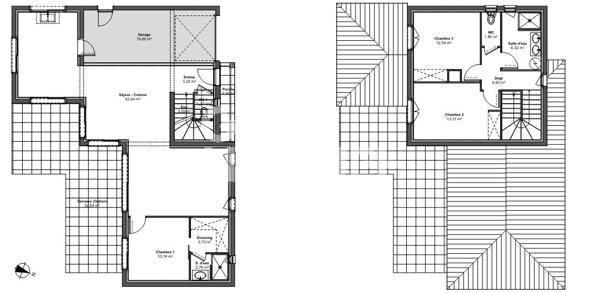 Maison neuve 4 pièce(s) 116.35 m2
