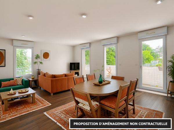 Appartement 4 pièces - 100 m² Exclusivité efficity