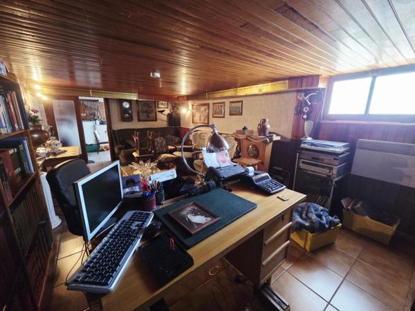 Maison 2 chambres sous sol jardin