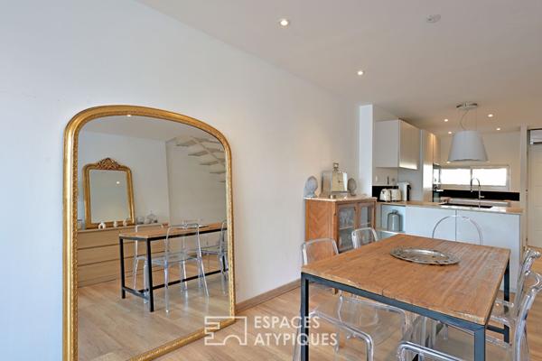 Marina contemporaine avec appontement 3x10m