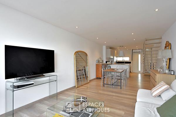 Marina contemporaine avec appontement 3x10m