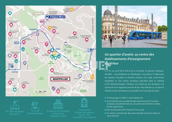 STUDIO MEUBLE RESIDENCE ETUDIANTE MODERNE: ETAT NEUF !