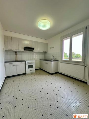 Appartement en résidence avec 3 chambres, garage et cave