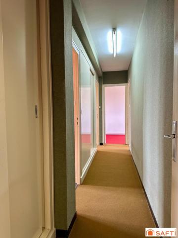 Appartement en résidence avec 3 chambres, garage et cave