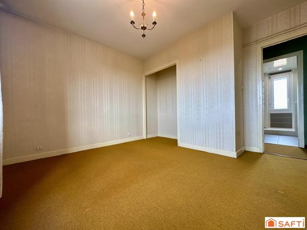 Appartement en résidence avec 3 chambres, garage et cave