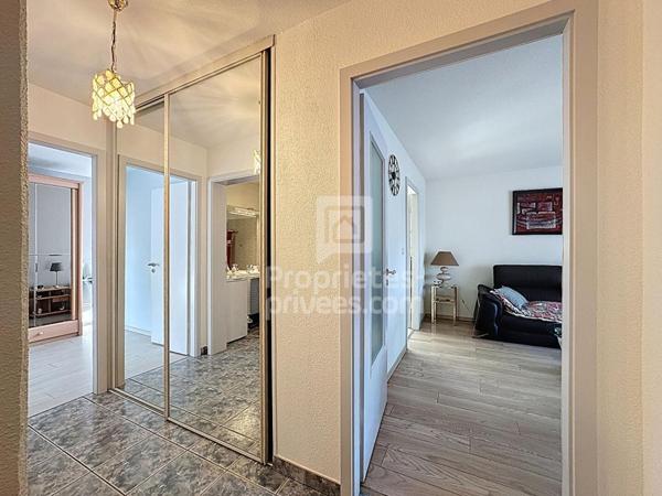 Kingersheim - Grand T2 lumineux avec loggia, cellier et parking