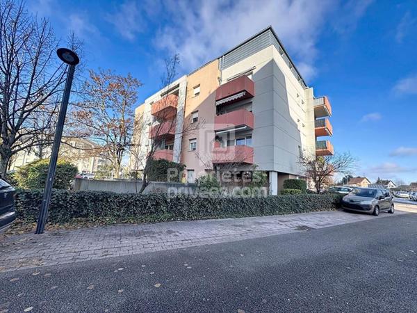 Kingersheim - Grand T2 lumineux avec loggia, cellier et parking