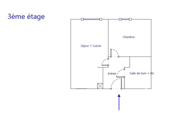 Location appartement 2 pièces 41 m² Épinay-sur-Orge