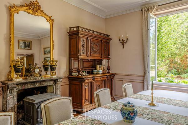Ancien manoir dans un écrin de verdure