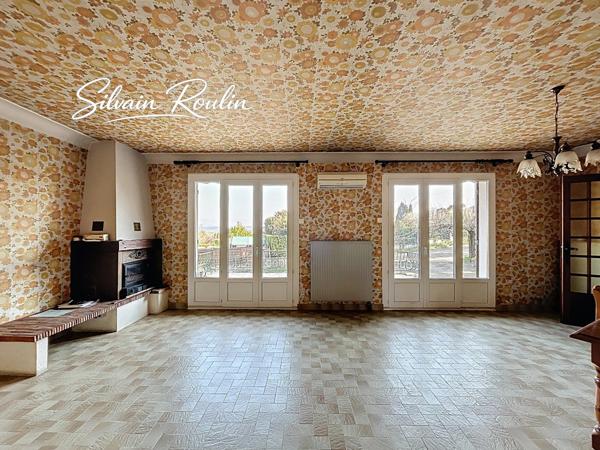 Maison familiale 145m² avec grand terrain et vue dégagée – Bourg-Saint-Andéol (07)