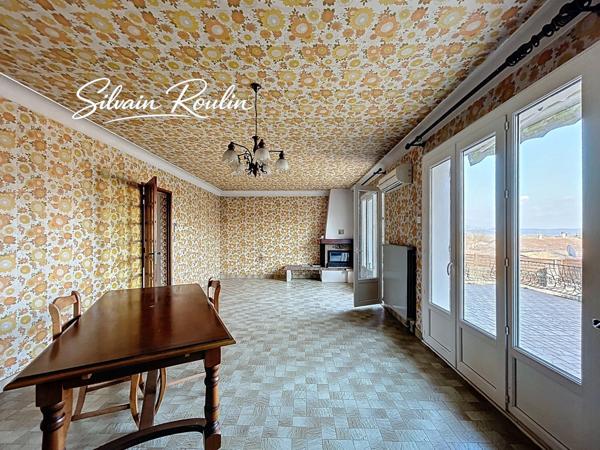 Maison familiale 145m² avec grand terrain et vue dégagée – Bourg-Saint-Andéol (07)