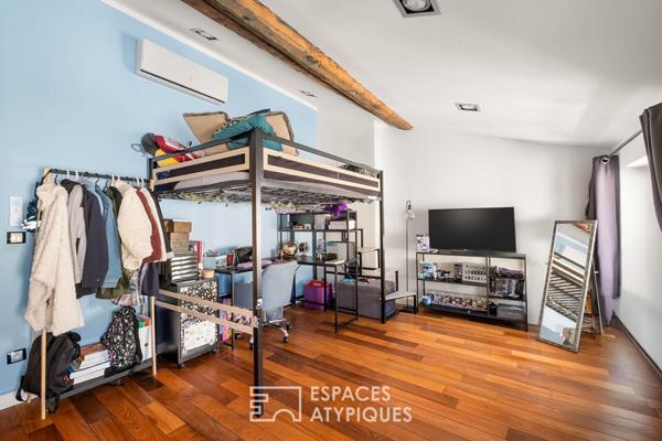 Duplex ancien rénové dans le centre Vienne