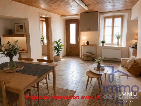 Maison 4 pièces                                        - 43320 Loudes Réf : 2748-CIFVFOREZVELAY