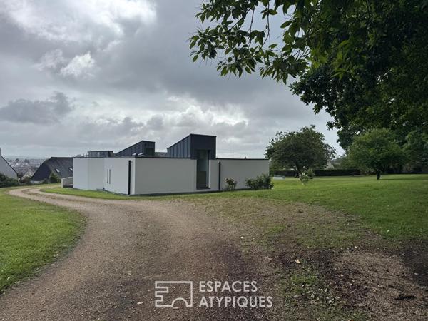 Maison d’architecte d’exception- Une oeuvre entre design, lumière et nature