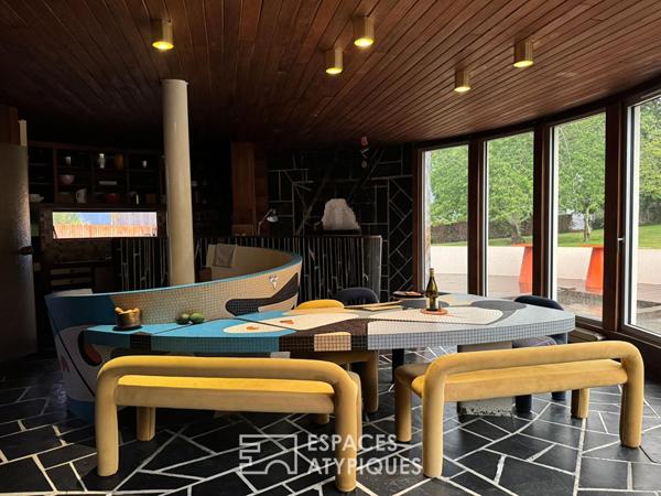 Maison d’architecte d’exception- Une oeuvre entre design, lumière et nature