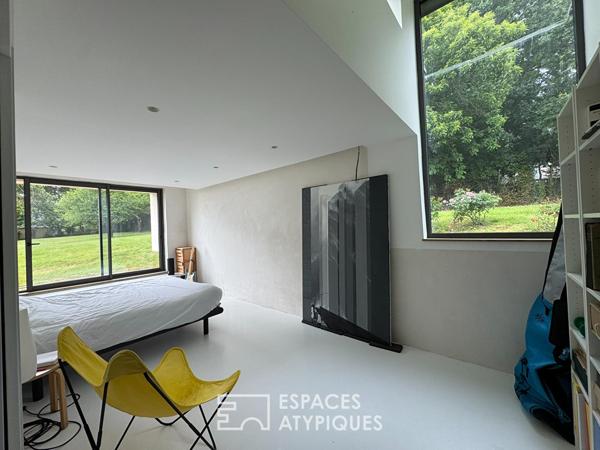 Maison d’architecte d’exception- Une oeuvre entre design, lumière et nature