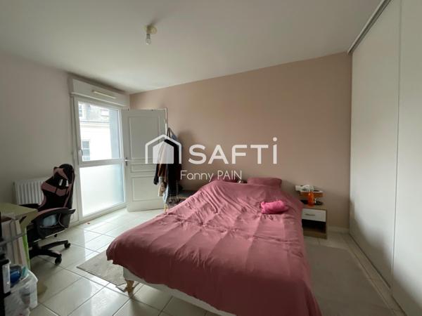 T2 – 41 m² – Hyper centre Montlouis-sur-Loire – Parking couvert – Loué