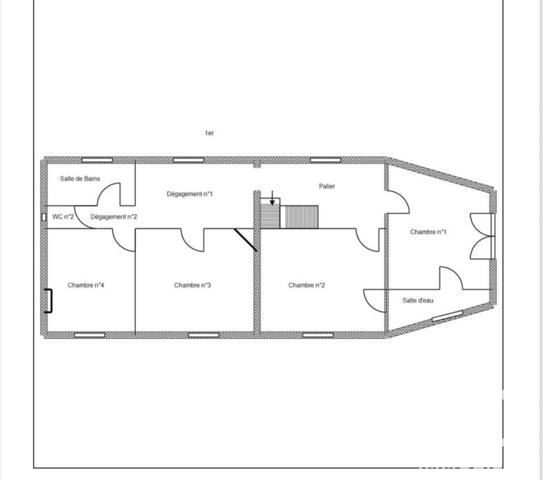Maison à vendre 9 pièces 215 m² Mérigny