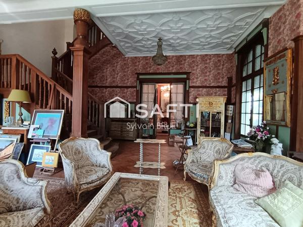 Château d'architecte, de type moderne "Anglais/Français"