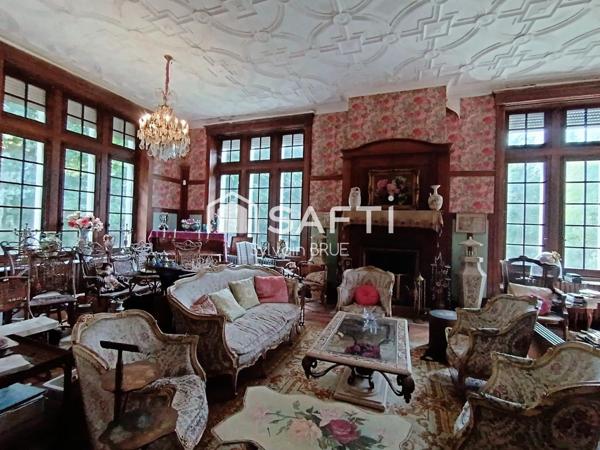 Château d'architecte, de type moderne "Anglais/Français"