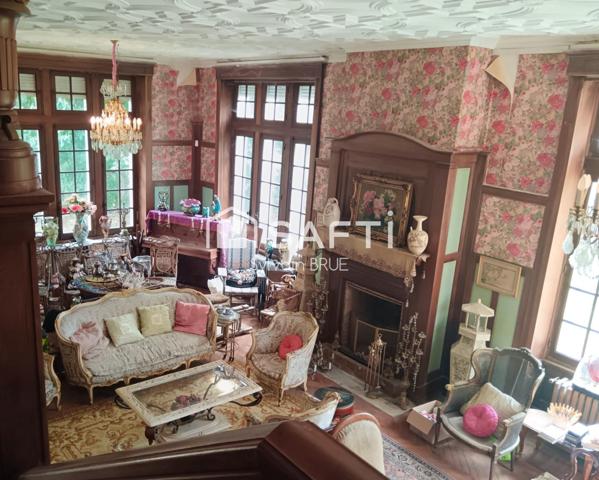 Château d'architecte, de type moderne "Anglais/Français"