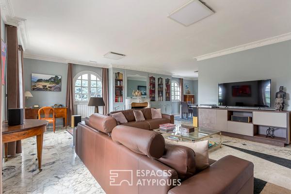 Maison familiale avec jardin et piscine