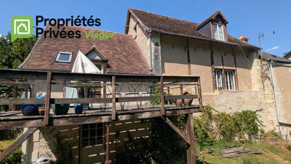Maison en viager occupé.La Roche Posay .H  89 ANS  F 94ans