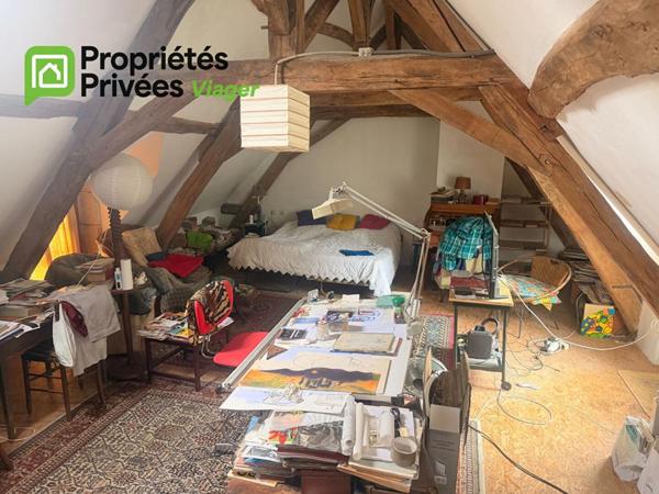 Maison en viager occupé.La Roche Posay .H  89 ANS  F 94ans
