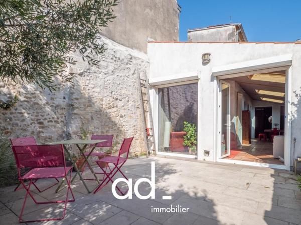 Charmante maison de centre-ville avec jardin