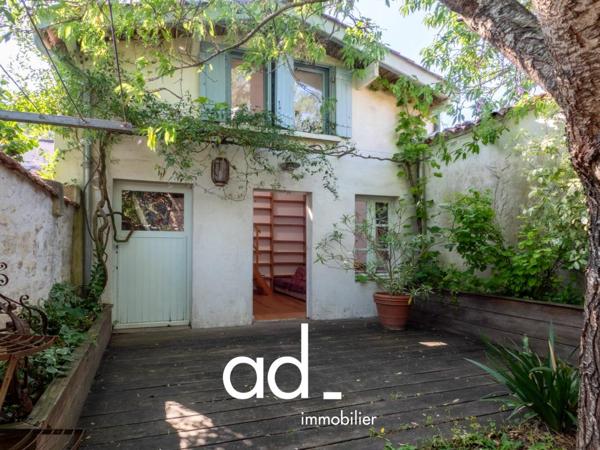 Charmante maison de centre-ville avec jardin