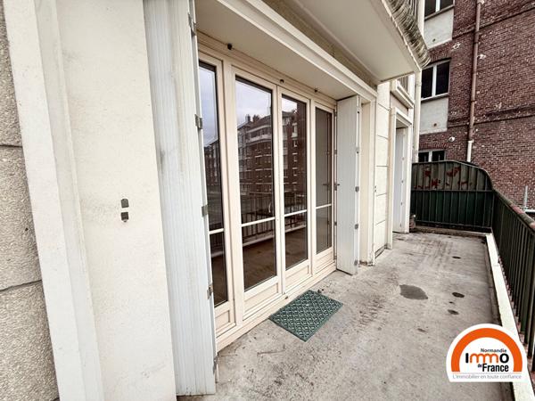 ROUEN PLACE SAINT-MARC - F3 de 68,46 m² lumineux  avec balcon exposé SUD