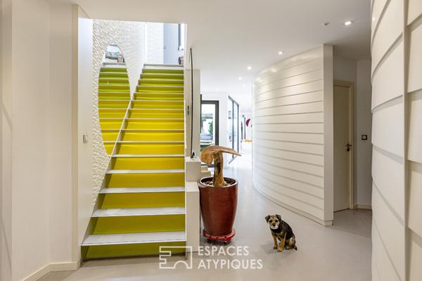 Maison d’Architecte avec Jardin et Patio Zen