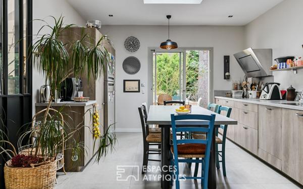 Maison d’architecte avec piscine