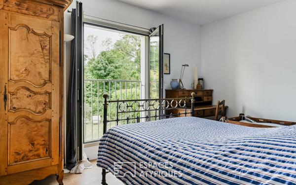 Maison d’architecte avec piscine