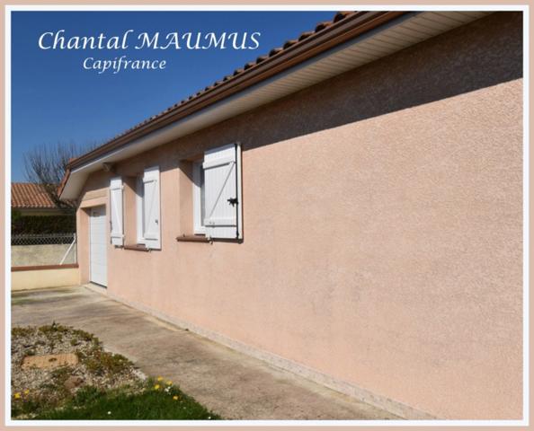MAISON DE PLAIN-PIED A VENDRE 4 PIECES PROCHE DE TARBES SUR TERRAIN DE 604 m2