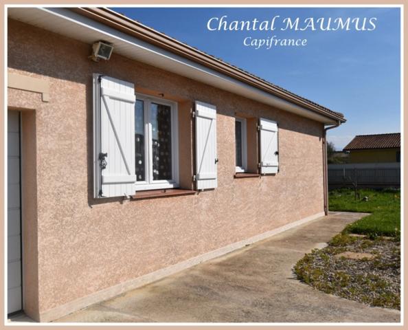 MAISON DE PLAIN-PIED A VENDRE 4 PIECES PROCHE DE TARBES SUR TERRAIN DE 604 m2