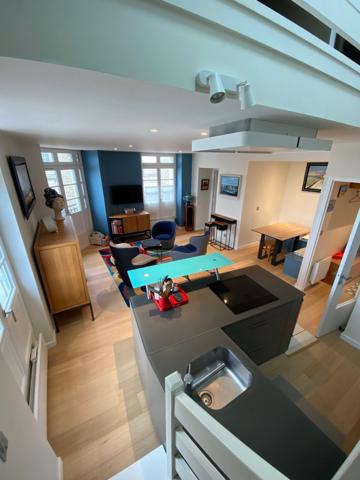 3 pièces duplex à 2 pas de la plage de l'écluse