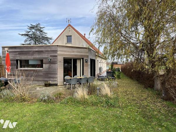 Exclusivité : Vente Maison à MERLIMONT proche centre, salle-salon, quatre chambres, 2sdb, terrasse