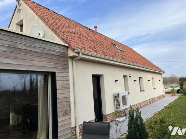 Exclusivité : Vente Maison à MERLIMONT proche centre, salle-salon, quatre chambres, 2sdb, terrasse