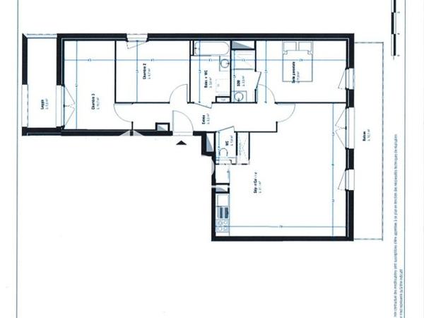 Location Appartement 4 pièces 81.4 m² - RUE DE LONDRES Lens 62300