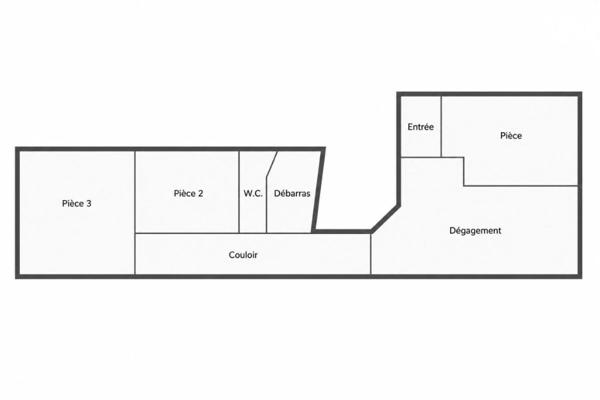 NANTES CENTRE - Appartement type 4 - 82m²