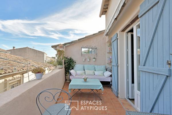 Charmant duplex au coeur du village de Mauguio