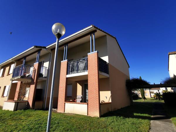 MAZERES : APPARTEMENT T3 AVEC BALCON ET PARKINGS EN RESIDENCE SECURISEE