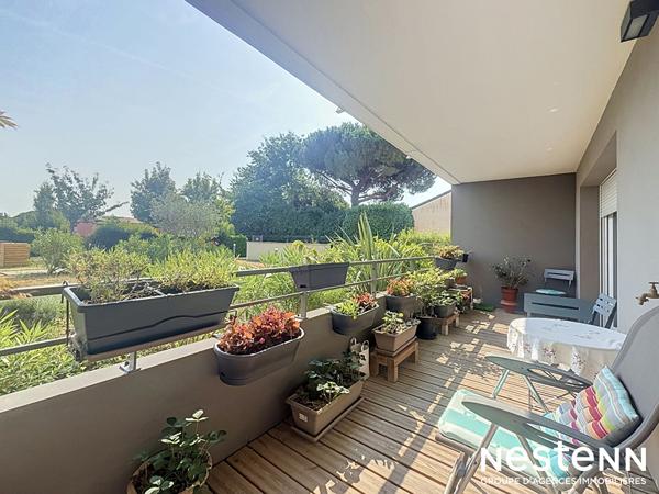 NESTENN - CASTANET-TOLOSAN ? SUPERBE T3 DE 70 M² AVEC GRANDE TERRASSE ET 2 STATIONNEMENTS