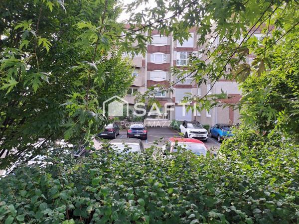 Grand 2p de 57.44m²  avec balcon et cave, en très bon état à 300m de la frontière de Bâle