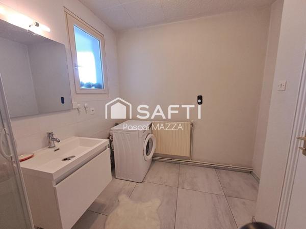 Grand 2p de 57.44m²  avec balcon et cave, en très bon état à 300m de la frontière de Bâle