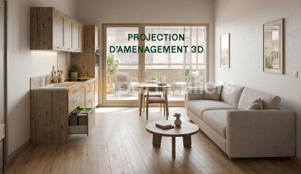 Vente
                Appartement42 m² - 2 Pièces -
                    SAINT CERGUES (74140)