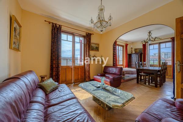 Appartement t3+ cave + jardin